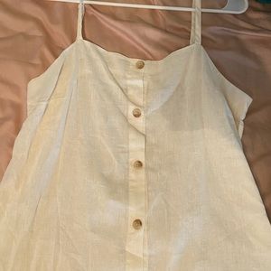 Cream Tank Top Old Navy